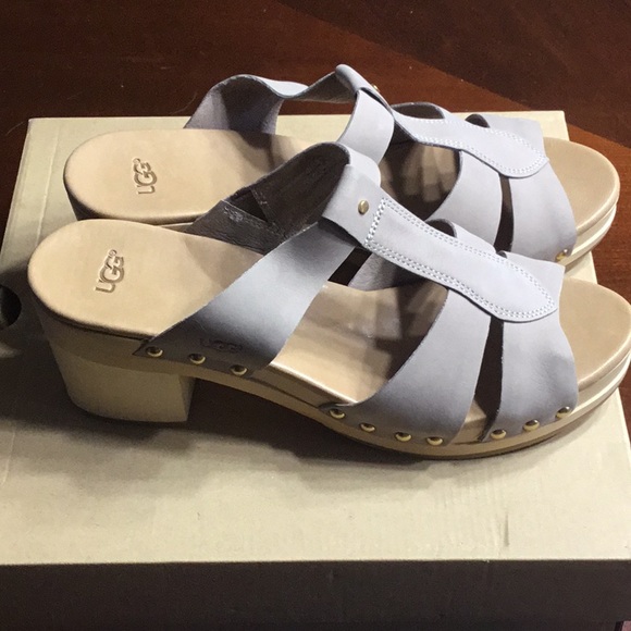 NWT ❤️ UGG ❤️ clog sandals in tan sz 10 - Picture 5 of 7